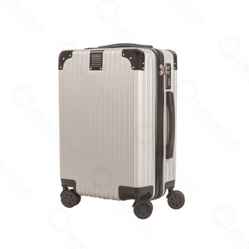 Чемодан SUPRA LUGGAGE STS-1003-S, Silver quartz, 40 л