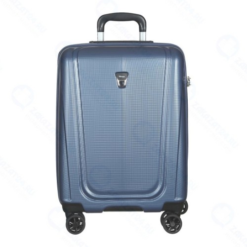 Чемодан Verage GM18087W19 Shield blue, пластиковый, малый (S)