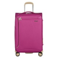 Чемодан Verage, Gm13005w25 light purple, тканевый "Aurora", средний (M)