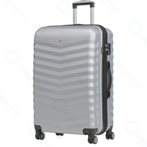 Чемодан WENGER FRIBOURG SW32300477, АБС-пластик, 97 л, серебристый