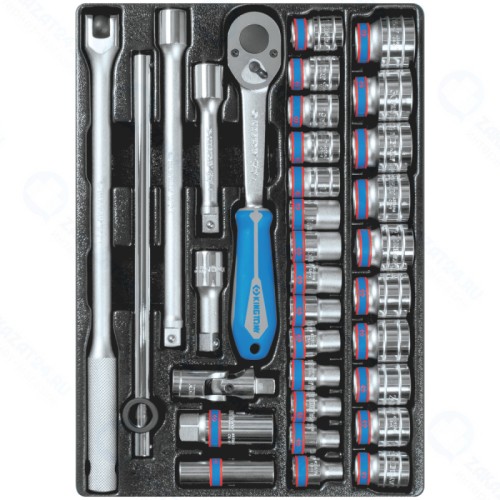 Набор торцевых головок KING TONY 9-4333MR03 1/2