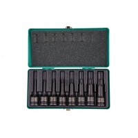 Набор ударных торцевых головок STELS 13999 EQUIPMENT TORX, 1/2" в кейсе 8 шт