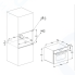 Электрический духовой шкаф компактный Beko BCM12300X