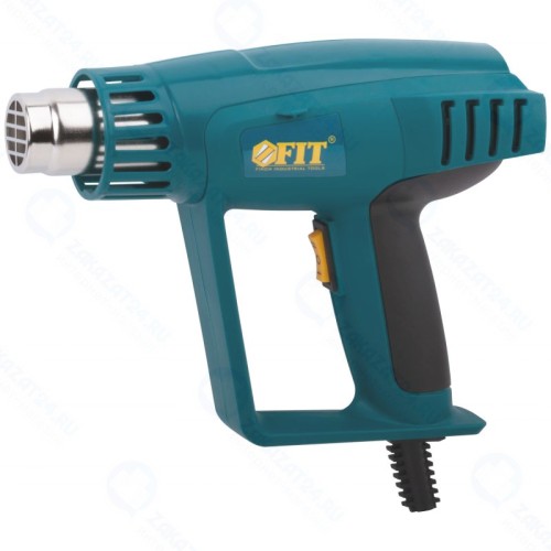 Фен строительный FIT HG-2011C, 2000 Вт, 300/600 °C, 300/500 л/мин