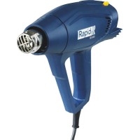 Фен строительный Rapid R1800, 1800 Вт, регулировка температуры: 300-550 ° C, расход воздуха: 250-450 л/мин, 2 режима воздушного потока, Rapid 5001341
