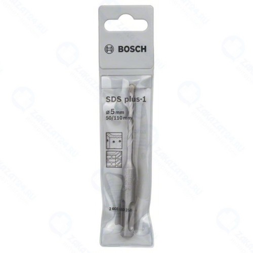Бур Bosch по бетону SDS plus-1 5x50x110мм