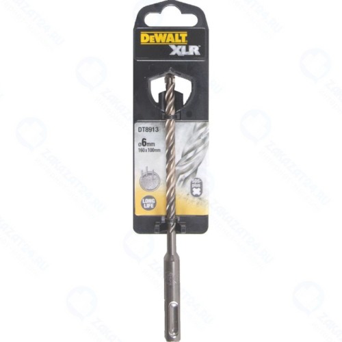 Бур по бетону SDS-plus DeWALT XLR DT8913-QZ [6*100*160мм]