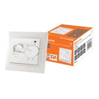 Термостат для теплых полов TDM Electric ТТП 16А 250В с датчиком 3м "Таймыр" белый (SQ1814-0031)