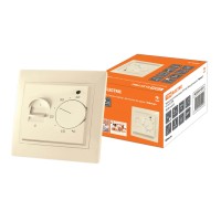 Термостат для теплых полов TDM Electric ТТП 16А 250В с датчиком 3м "Таймыр" сл. кость (SQ1814-0131)