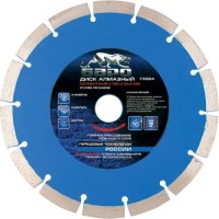 Диск алмазный БАРС 73062, сегментный ф125х22,2мм, сухое резание