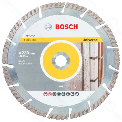 Алмазный диск BOSCH Stf Universal230-22,23