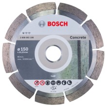 Алмазный диск Bosch 2.608.602.198 Standard for Concrete150-22,23 по бетону