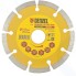 Диск алмазный DENZEL 73100, сегментный, 115 х 22,2 мм, сухая резка