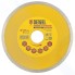 Диск алмазный DENZEL 73120, сплошной, 125 х 22,2 мм, мокрая резка