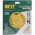 Диск алмазный FIT IT 37465, сегментный сухая резка, посадка 22.2 мм, 180 мм