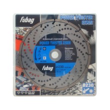 Алмазный диск FUBAG Power Twister Eisen, 230 х 22,2 мм (82230-3)