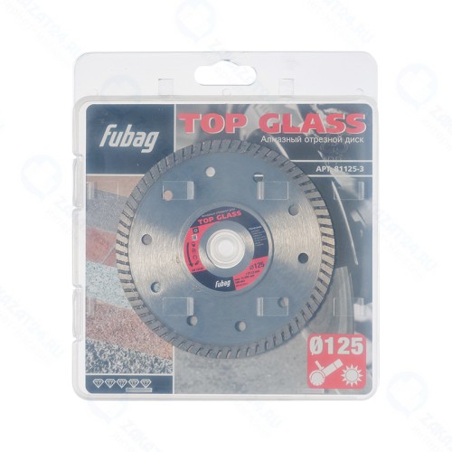 Алмазный диск FUBAG Top Glass, 125 х 22,2 мм (81125-3)
