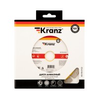 Диск алмазный отрезной KRANZ сегментный 150x22.2x2.2x10 мм