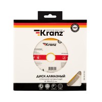 Диск алмазный отрезной KRANZ сегментный 180x22.2x2.2x10 мм