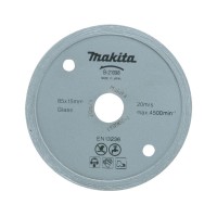 Диск алмазный сплошной MAKITA по стеклу 85x1,8x15 (мокрый рез)