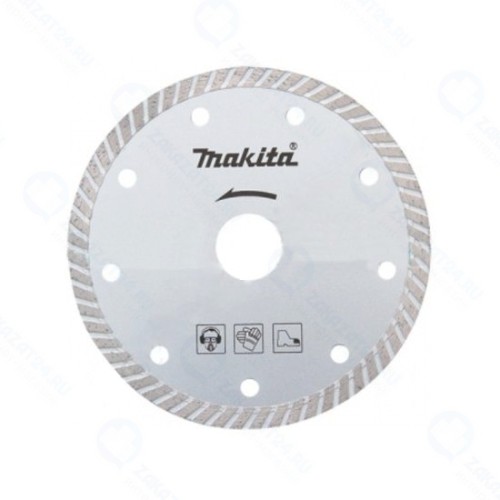 Диск алмазный сплошной Makita Standard ф230х22.23,д\стр материалов