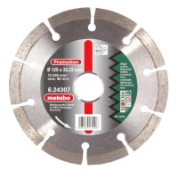 Диск алмазный Metabo 125x22,23 мм универсальный (624307000)
