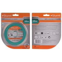 Алмазный диск Sturm! 9020-04-125x22-WC, влажная резка, непрерывный 125мм