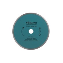 Диск алмазный Sturm! 9020-04-180x22-WC, влажная резка, непрерывный 180мм