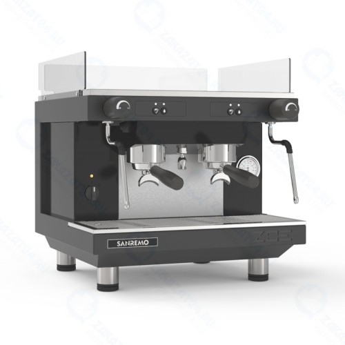 Кофемашина Sanremo Zoe Kompact полуавтомат 2 группа чёрная