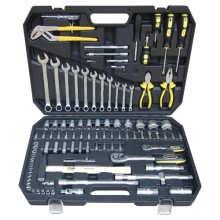 Набор инструментов ЭВРИКА ER-80001 1/4", 1/2"DR 6-гранный, 101 предмет Набор инструментов ЭВРИКА ER-80001 1/4", 1/2"DR 6-гранный, 101 предмет