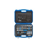 Набор головок Gedore 3108902, 1/4"+1/2", 69шт, в чемодане 350х459х87 мм