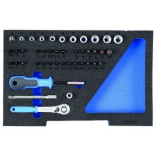 Набор торцевых головок Gedore 2835886 1/4" в 1/2 L-BOXX 136 Module, 44 шт., 312 х 200 х 20 Набор торцевых головок Gedore 2835886 1/4" в 1/2 L-BOXX 136 Module, 44 шт., 312 х 200 х 20