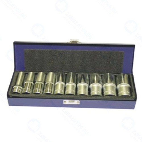 Набор торцевых головок Jonnesway S04HD411S, 11 предметов