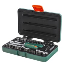 Набор торцевых головок Jonnesway S68H2141S Super Tech 1/4"DR, 41 предмет