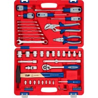 Набор инструментов универсальный МАСТАК 01-058C, 58 предметов