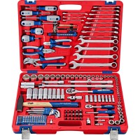 Набор инструментов универсальный МАСТАК 01-155C, 155 предметов