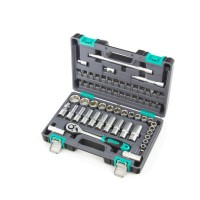 Набор инструментов STELS 14103, 1/2", CrV, пластиковый кейс 60 предметов