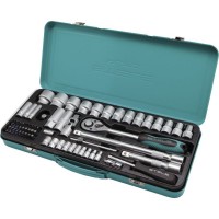 Набор торцевых головок с трещоткой STELS 13576 EQUIPMENT 1/2" и 1/4", 68 предм