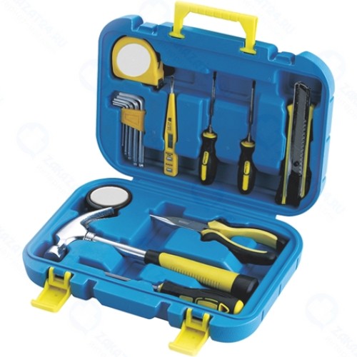 Набор инструментов Stinger NST028016, 15 инструментов, в пластиковом кейсе, 290х75x205 мм