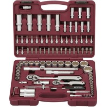 Набор инструментов Thorvik UTS0094/12 1/4", 1/2"DR, 94 предмета Набор инструментов Thorvik UTS0094/12 1/4", 1/2"DR, 94 предмета