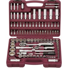 Набор инструментов Thorvik UTS0108/12 1/4", 1/2"DR, 108 предметов Набор инструментов Thorvik UTS0108/12 1/4", 1/2"DR, 108 предметов