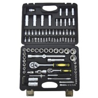 Набор торцевых головок TOOL KIT ER-TK4094 1/4", 1/2"DR 6-гранный 94 предметов