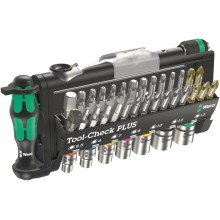 Компактный набор инструментов WERA WE-056490 39 предметов, ручка-отвертка, вороток, биты и головки