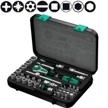 Набор инструментов Wera 8100 SA 2, Zyklop Speed, 1/4", 42 предмета, WE-003533