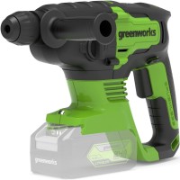 Перфоратор аккумуляторный бесщеточный Greenworks GD24SDS1 1,2 ДЖ, 24V, без АКБ и ЗУ