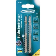 Пилки для лобзика GROSS 78255, 2 шт Пилки для лобзика GROSS 78255, 2 шт