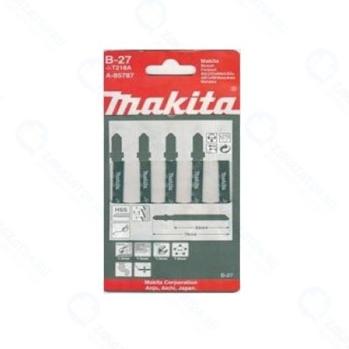Пилки для лобзика MAKITA A-85787, 5 шт