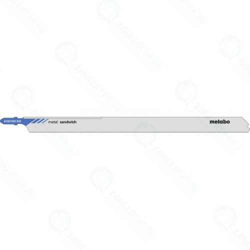 Набор пилок для лобзика Metabo T1018AFP 3 пилки сэндвич чист. рез BiM 220/1.1мм (623837000)