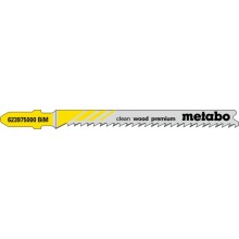 Набор пилок для лобзика Metabo T101BF 5 пилок по дер.,точн.рез., 75х2,5мм BIM (623975000)