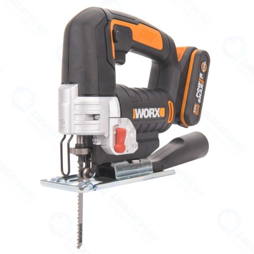 Лобзик аккумуляторный + кейс WORX W543